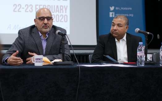 Professor Ebrahim Moosa and Dilwar Hussain at The British Islam Conference